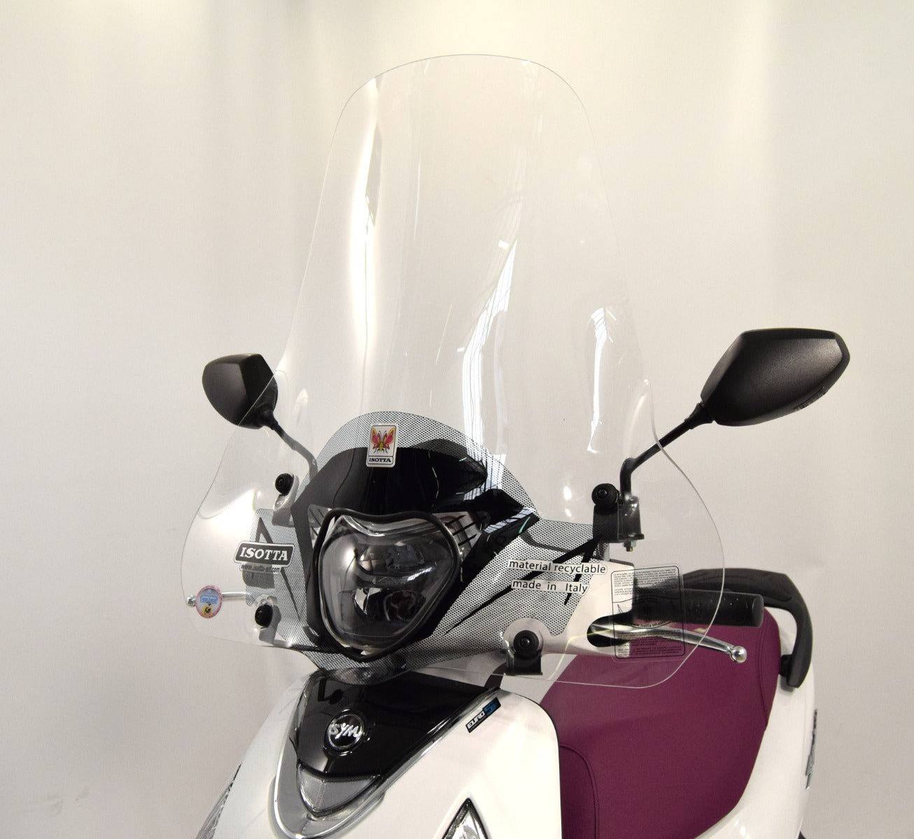 ISOTTA Parabrezza media protezione per SYMPHONY 125 S - CBS