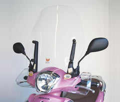 ISOTTA Parabrezza fumè chiaro honda sh 125 mode 2013>2020