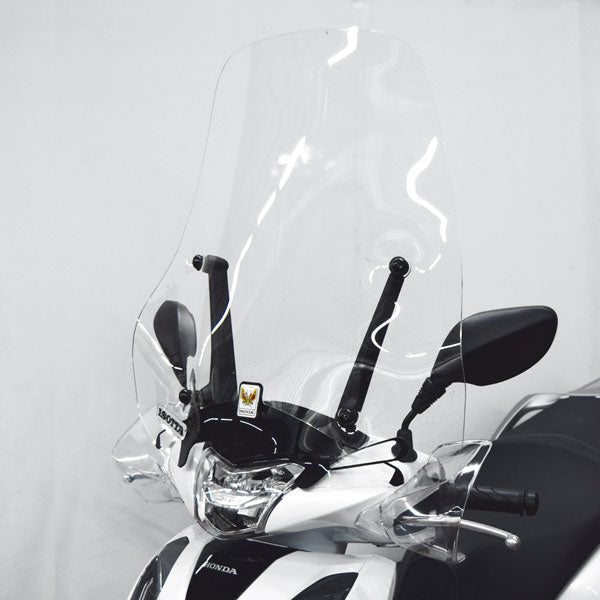 ISOTTA Parabrezza maxi trasparente per HONDA sh 125i - 150i 2017 - 2020