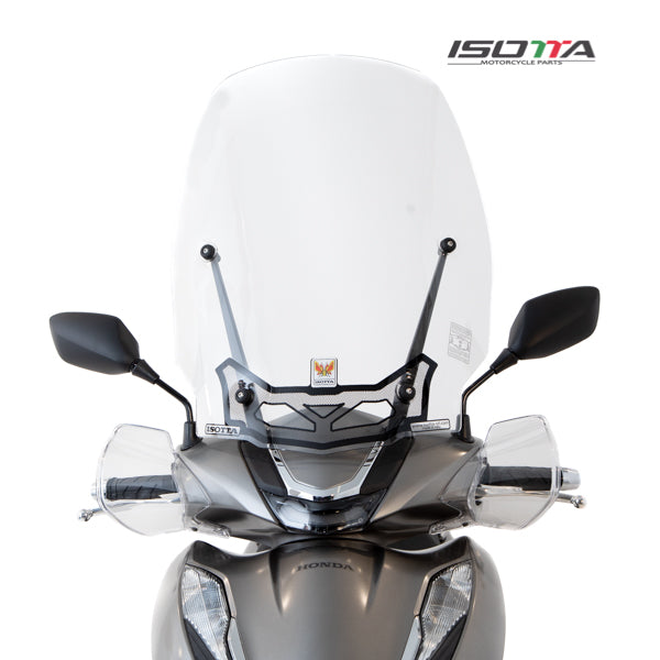 ISOTTA Parabrezza alto CON SERIGRAFIA ANTI REFRAZIONE SOLARE Honda SH 125i 150i 350