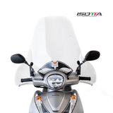 ISOTTA PARABREZZA MEDIA PROTEZIONE CON SERIGRAFIA ANTI REFRAZIONE SOLARE HONDA SH MODE 125