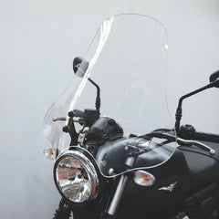 ISOTTA Parabrezza maxi trasparente PER MOTO GUZZI V7 / V9