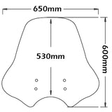 ISOTTA Parabrezza Maxi per MOTOGUZZI V7 STONE (E5) 2021