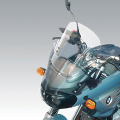 ISOTTA CUPOLINO regolabile FONDO FUME + CUPOLINO SUPERIORE BASSO TRASPARENTE PER BMW F 650 CS SCARVER 2002-2004