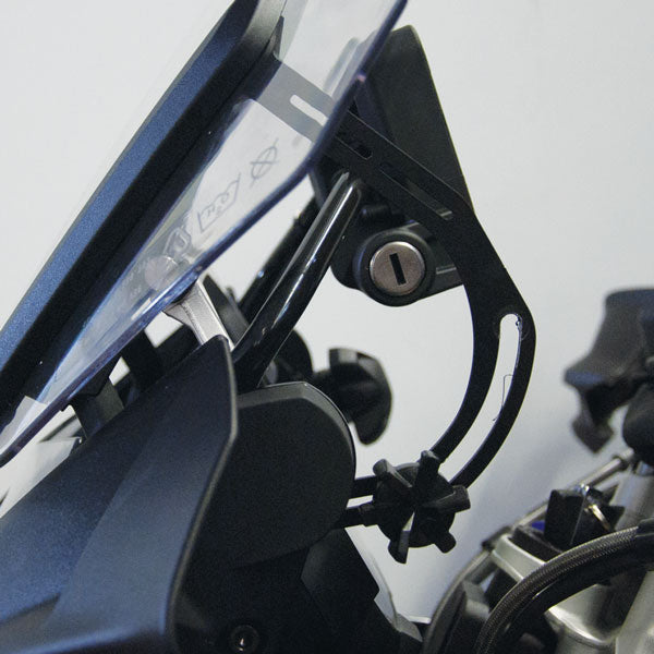 ISOTTA Staffa di rinforzo nera per BMW R 1200/1250 GS dal 2014