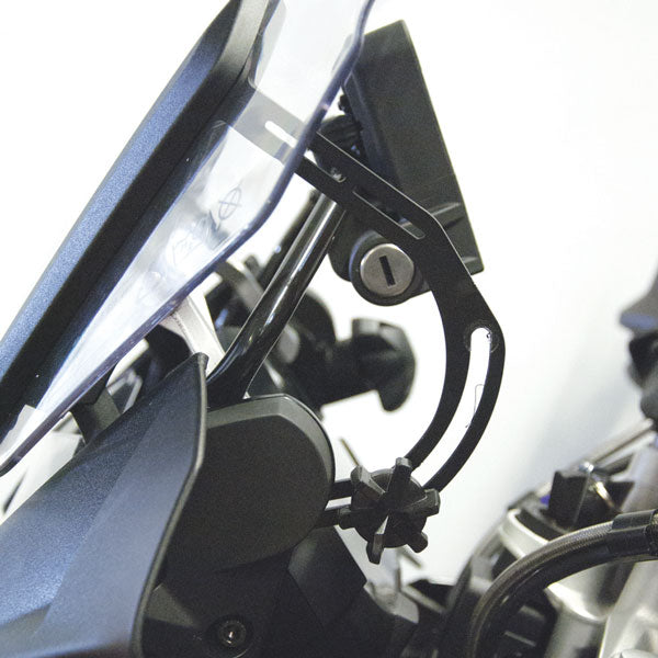 ISOTTA Staffa di rinforzo nera per BMW R1200 GS solo modelli 2013