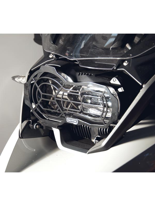ISOTTA Protezione faro con griglia nera per BMW R 1200 GS LC ADV 2014-2018