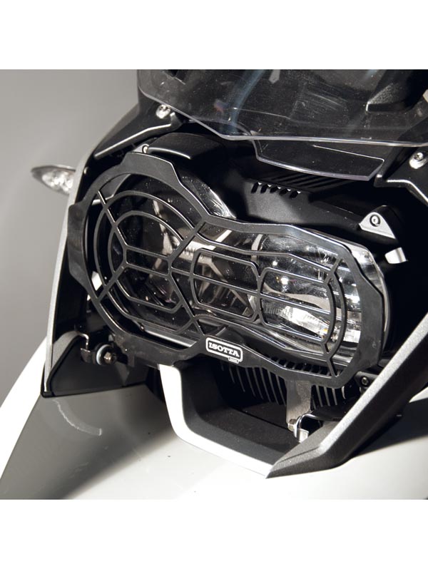 ISOTTA Protezione faro con griglia nera per BMW R 1200 GS LC STD 2013-16