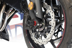 EVOTECH DADO RUOTA ANTERIORE POSTERIORE APRILIA KAWASAKI SUZUKI YAMAHA ROSSO