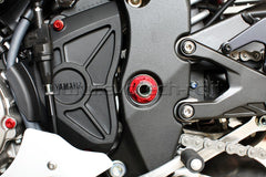EVOTECH DADO RUOTA ANTERIORE POSTERIORE APRILIA KAWASAKI SUZUKI YAMAHA ROSSO