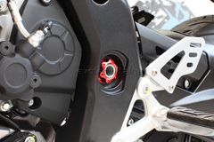 EVOTECH DADO RUOTA ANTERIORE POSTERIORE APRILIA KAWASAKI SUZUKI YAMAHA ROSSO