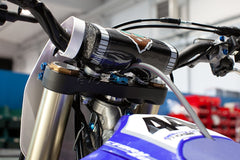 EVOTECH DADO RUOTA ANTERIORE POSTERIORE YAMAHA R1 R6 MT10 HONDA CBR BLU