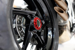 EVOTECH DADO RUOTA POSTERIORE MV AGUSTA F4 F3 BRUTALE RIVALE ROSSO