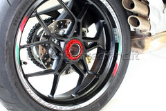 EVOTECH DADO RUOTA POSTERIORE MV AGUSTA F4 F3 BRUTALE RIVALE ROSSO