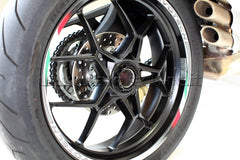 EVOTECH DADO RUOTA POSTERIORE MV AGUSTA F4 F3 BRUTALE RIVALE NERO