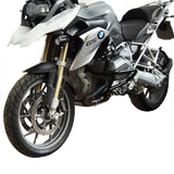 ISOTTA Barre anticaduta inferiori in ferro verniciate NERE BMW R 1200 GS LC 2013>2018