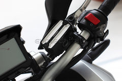 TAPA BOMBA DE FRENO / EMBRAGUE EVOTECH HONDA AFRICA TWIN CB650 HORNET PLATA
