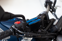 EVOTECH BRAKE / CLUTCH PUMP COVER HONDA AFRICA TWIN CB650 HORNET BLUE