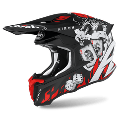 AIROH TWIST 2.0 Casco Cross Moto enduro grafica HELL
