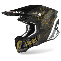 AIROH TWIST 2.0 Casco Cross Moto enduro grafica SWORD