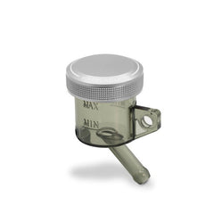 BARRACUDA Depósito líquido de frenos ahumado diámetro 30 con tapón de aluminio rojo