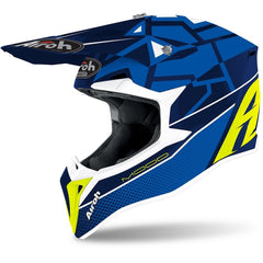 AIROH WRAAP Casco Cross Moto enduro Economico grafica MOOD