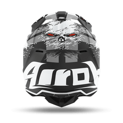 AIROH WRAAP Casco Cross Moto enduro Economico grafica DEMON opaco