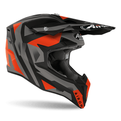 AIROH WRAAP Casco Cross Moto enduro Economico grafica SEQUEL