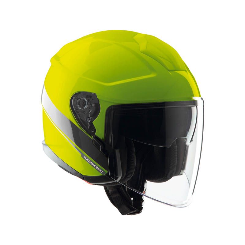 Casco EL'MAX Giallo Fluo Lucido