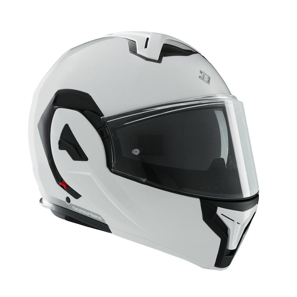 Casco FASTFLIP Glossy Pearl White