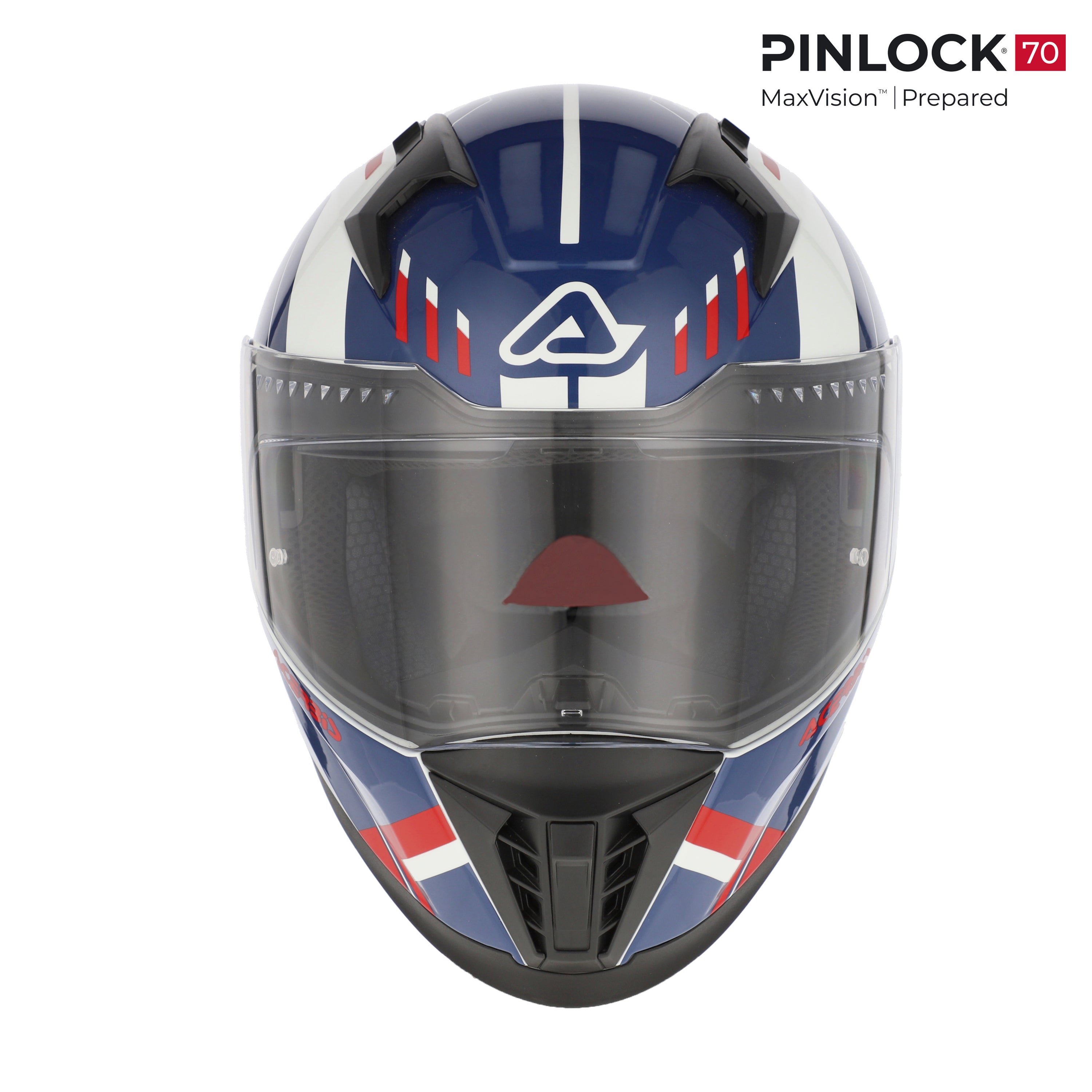Casco Integrale Moto Acerbis X-WAY Blu - Bianco - Rosso omologato ECE 22-06