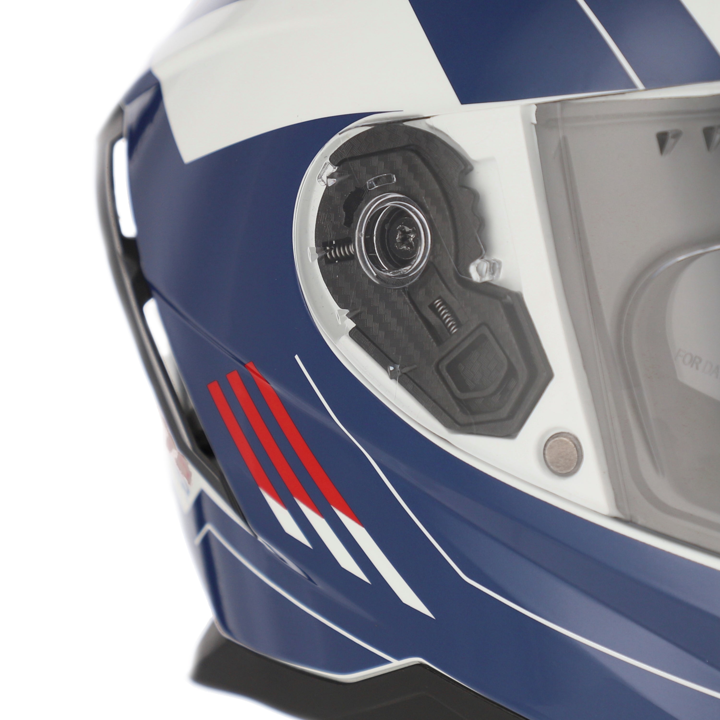 Casco Integrale Moto Acerbis X-WAY Blu - Bianco - Rosso omologato ECE 22-06