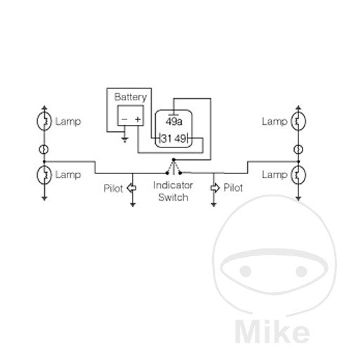 BOSCH Multifunction RELAY 0332019457 for BMW R 45 N