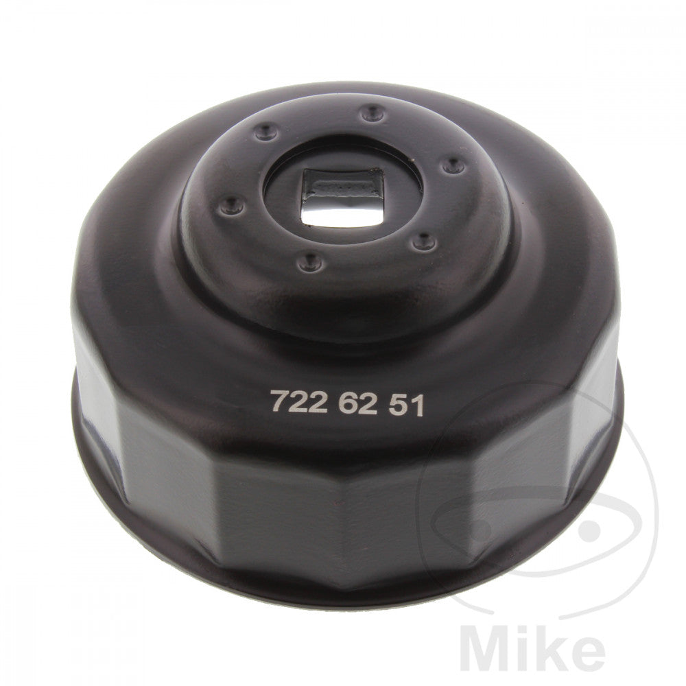 Chiave Filtro Olio 65mm 14 lati per filtro HF204 Honda, Yamaha, Triumph - Attacco 3/8