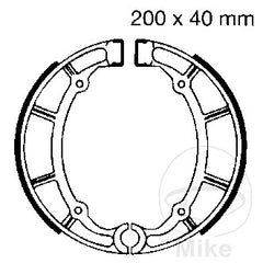 Ganasce Freno con Molle EBC per Yamaha Virago 535 1999, XJ 650