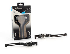 Set leve  pieghevoli 177mm V-PARTS cnc Triumph