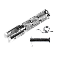 Set pedane scooter tondo Argento V PARTS