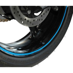 Adesivo cerchioni V PARTS 6m x 7mm blu riflettente