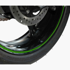 Adesivo cerchioni V PARTS 6m x 7mm riflettente verde