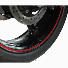Adesivo cerchioni V PARTS 6m x 7mm rosso riflettente