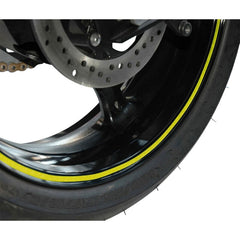 Adesivo cerchioni V PARTS 6m x 7mm giallo riflettente