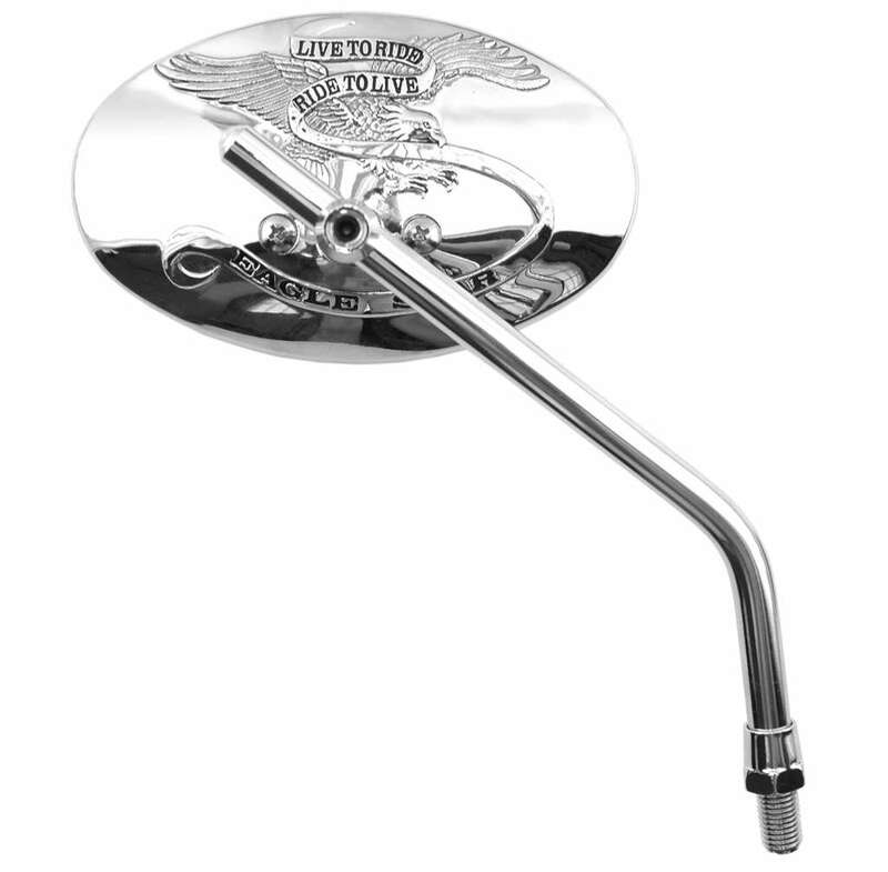 Retrovisore entrambi i lati universale V PARTS cromato M10