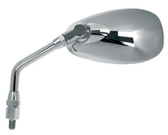 Specchio Retrovisiore manubrio M10/125 ovale cromato - E431