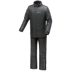 Set Antipioggia TUCANO URBANO DILUVIO DAY Nero Tuta Pantaloni + Giacca