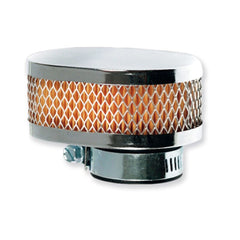 Filtro ovale carta 28/35 dritto Cromo V PARTS