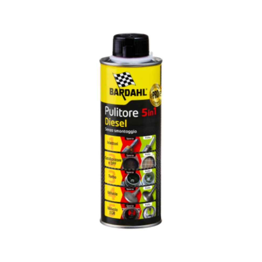 Bardahl Diesel Cleaner 5 in 1 additive for cleaning the diesel fuel system