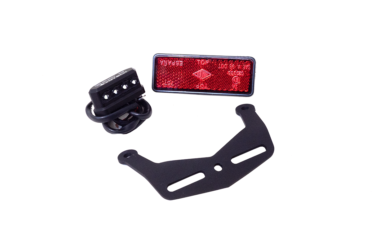 EVOTECH KIT PORTATARGA HONDA CB 650 R 2021-2024 / CBR 650 R 2021-2024 / Hornet 1000