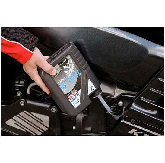 LIQUI MOLY Olio motore moto 4 T 10W40 Motorbike 4T 10W-40 Street 4 Litri