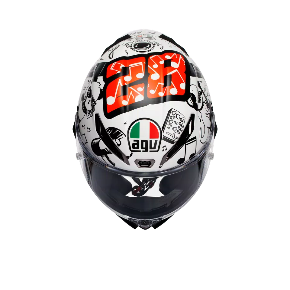 AGV Casco Moto Integrale PISTA GP RR GUEVARA MOTEGI 2022 (ED. LIMITATA) - E2206 2118356002DOT