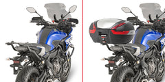 GIVI Portavaligie Laterale MONORACK Yamaha MT-07 '16 TRACER 700